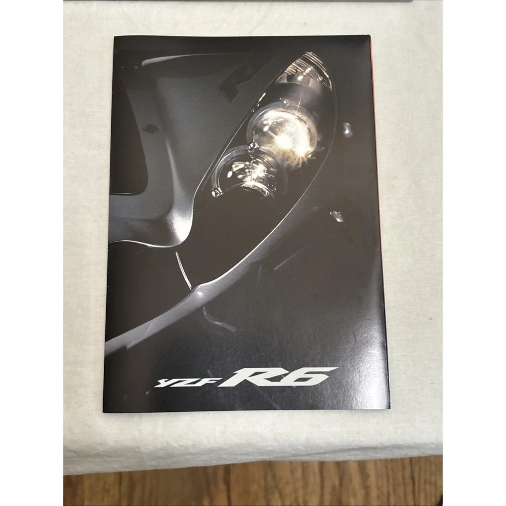 Yamaha Diecast Aluminum Picture Frame YZF-R6 Motorcycle Photos Brochure Box